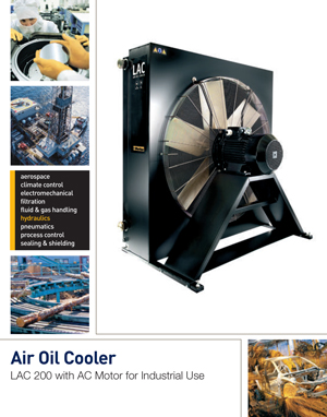 Air Oil Cooler LAC 200 with AC Motor for Industrial Use